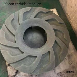 Extreme Wear Resistant Reaction Bonded Silicon Carbide (RBSC) Slurry Pump Impeller and Volute Liner for Mining