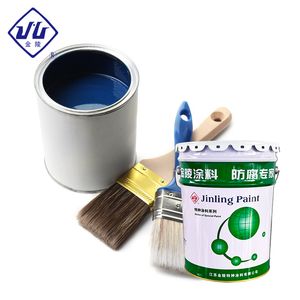 Jinling Alkyd Paint for Steel Substrates Corrosive Medium Easy Application Liquid Coatings