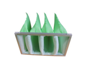 Lower Resistance 4 Pockets Powder Coating Pocket Air Filter HEPA Air Filter 65PA OEM