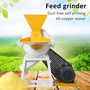 Agricultural Grain Crusher Feed Grinding Machine for Farm Use Low Power Consumption