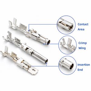 Chenf Customized High Precision Brass Crimp Terminal Strip Connector for Automotive
