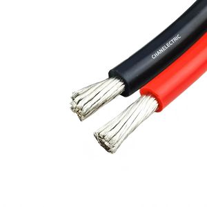 High Temperature Resistance Soft Tinned Copper Conductor Silicone Rubber Insulated Lead Wire and Electrical Power Cable