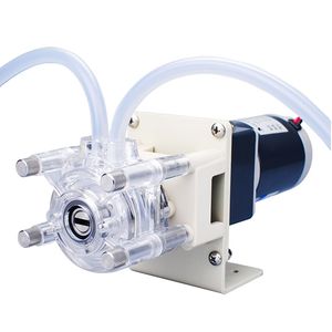 Lab Filling Dispensing OEM Mini Hose Rubber Tubing Dispenser Small 12V 24V Peristaltic Pump