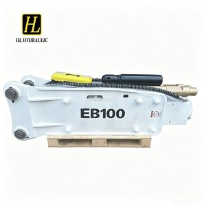 Hl100 Sb50 Sb60 Sb70 High Quality OEM Hydraulic Breaker Box-Type Hammer with Chisel for Backhoe and Sid Steer Loaders