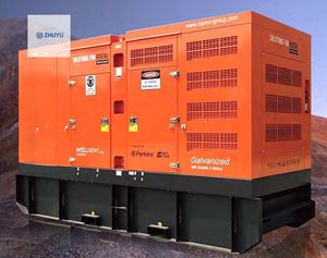 Solid Factory Supply Device with Diesel Generator