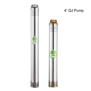 4 Inch PC Impeller Qj Pump Water Pump Borehole Pump Electric Pump Deep Well Pump Submersible Pumps Sample Customization