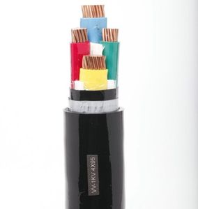 0.6/1kv Low Voltage Copper/Aluminum Conductor XLPE Insulated 4 Cores Power Transmission Cable
