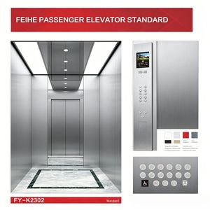 Durable Long Life High Speed 1000kg 13 Person Passenger Elevator for Commercial Office
