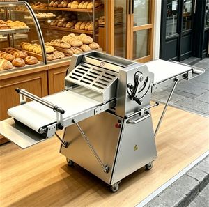 Semi Automatic 560W Commercial Dough Sheeter Adjustable Thickness for Bakery Production Use