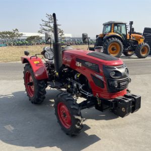 Newest Multifunctional 40HP 50HP 60HP 70HP 4*4 Farming Mini Tractors for Agriculture