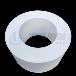 Industrial Durable Thick Wall White PTFE Molded Tube for Chemical Applications