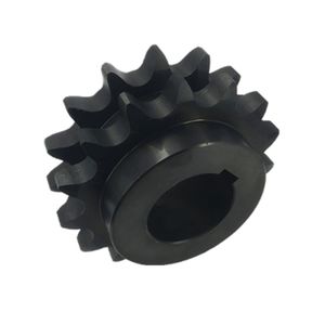 Blacken Treatment Harden Tooth C45 Steel Large Roller Chain Sprocket