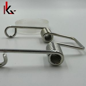 Custom Metal Assortment Clips Pressure Stainless Steel Double Torsion Spring Custom-Built Coil Torsion Spring