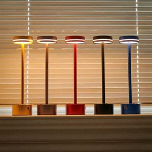 Brightness and Color Temperature Adjustable Type-C Rechargeable LED Table Light