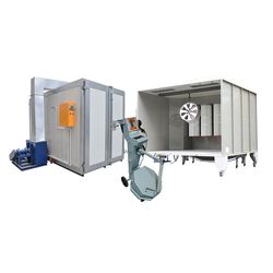 Professional Powder Coating Machine with Oven System