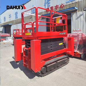 Full Electric Tracked Hydraulic Lift Platform for Outdoor Maintenance Use