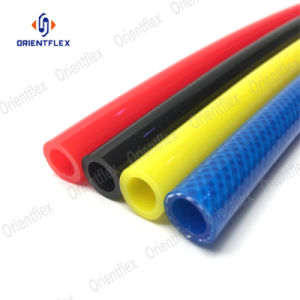 Soft Clear Pneumatic Black/Blue 8mm Polyurethane Tubing