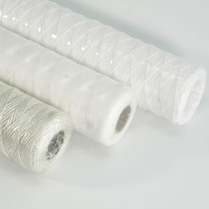Food Grade String-Wound 5 Micron Polypropylene Filter Cartridge for Industrial Wastewater Treatment