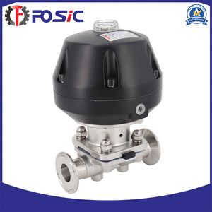 Premium Stainless Steel Manual Diaphragm Valve for Sanitary Applications