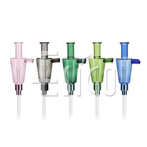 Esigo Glass Wholesale Creative Nova Colored Metal Nectar Collector Glass Water Pipe Smoking Accessories