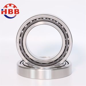 Hbb Ceramic Ball 7000 Series 7016 7017 7018 7019 7020 Hq1 Angular Contact Ball Precision Spindle Bearings High Rotating Speed