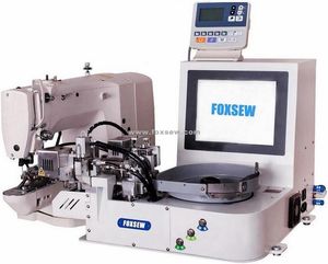 Automatic Logo-Reading Button Sewing Machine