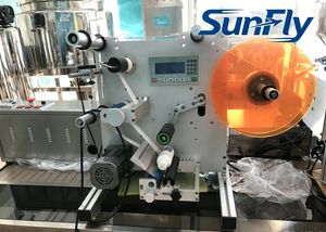 Semi Automatic Electric Round Bottle Labeling Machine for Production Line