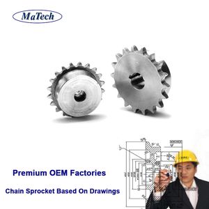 Industrial Rear Chain Wheel Sprocket Drive Motorcycle Stainless Steel Roller Chain Sprocket