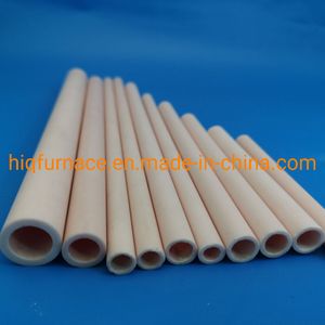 High Temperature Resistance Al203 Alumina Ceramic Tube, Industrial Heat Resistant Large Diameter Purity 99.7% High Alumina Ceramic Tube