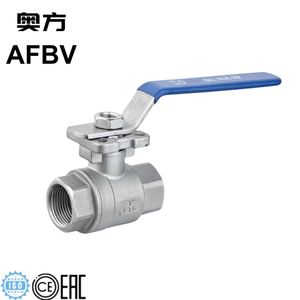 High-Quality Stainless Steel 2PC Ball Valve with ISO5211 Standard