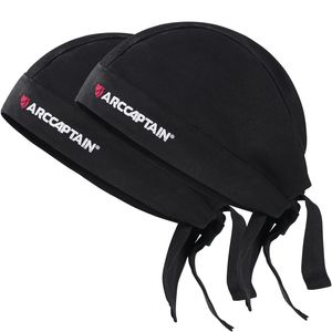 Arccaptain 2 PCS Welding Cap, Protective Welders Cap, Welding Hat for Men and Women, Fireproof Cotton and Durable for Safety