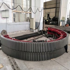 Cheap Girth Gear Ring Price Dryers Pinion Gear Wheel Ball Mill Steel Casting Parts Crown Factory Best Price Mining Building Material Cement
