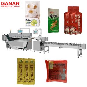 Automatic Sachet Sorter Pouch Stick Bag Snack Bag Pouch Sorting Counting Machine
