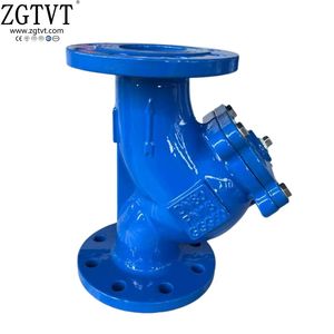 Zgtvt Cast Iron Y Flanged Type Strainer Valve