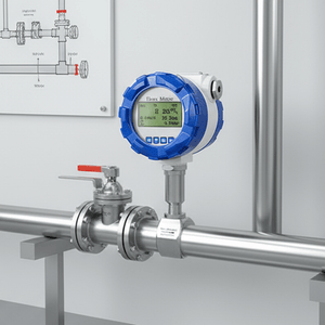 316L Stainless Steel Flow Meter for Liquid and Water Applications