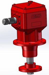 Bevel Gearbox for Agriculture Machine Lawn Mower, Rotary Cutter, Rota Slasher