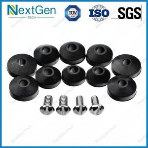 Kinds of NBR FKM EPDM HNBR Neoprene Silicone Auto Gaskets Valve Rubber Part