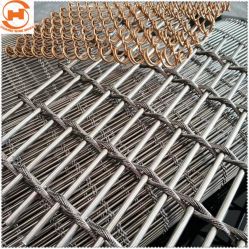 Stainless Steel Wall Curtain Decorative Wire Mesh for Architectural Decoration