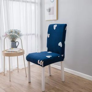 High Quality Cheap Colorful Elastic Printed Chair Cover Seat Covers for Wedding Hotel Party Home Textiles