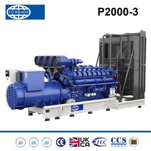 Fg Wilson Large Diesel Generator 800-2500kVA Perkins Prime 1850kVA 1480kw