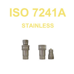 Naiwo Quick Connector Stainless Quick Coupler 1/4 to 2 ISO 7241-1A Coupling