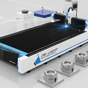 4020 Metal Sheet Fiber Laser Cutter with Single Shuttle Table