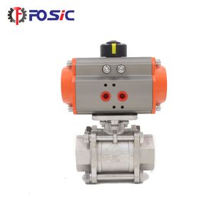 Reliable Single Acting Pneumatic Head for Butterfly Valve Pneumatic Valve Actuator