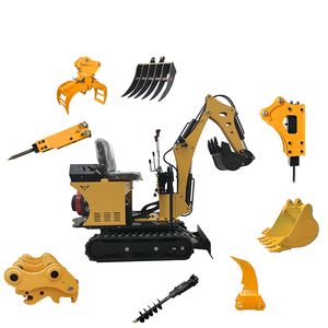 China Mini Digger 850 Kg 1 Ton 2 Ton 3 Ton 6 Ton Crawler Mini Excavator