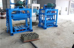 Cement Brick Maker/Small Manual Earth Block Machine