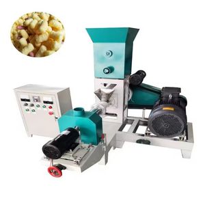Corn Puff Snack Food Extruder Small Single Screw Extruder Puffed Making Machine