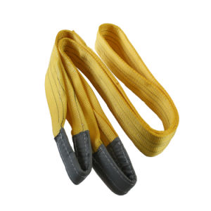 Polyester Flat Webbing Heavy Lifting Slings 5t6m