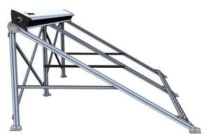 Solar Panel Mounting Bracket Balcony Railing Aluminum Mounting System Bracket for Balcony Arrays
