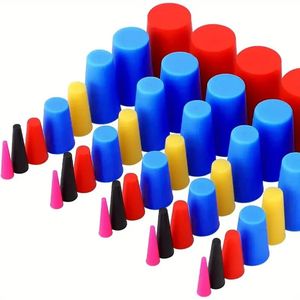 OEM ODM Custom Rubber Molding Product Taper Rubber Stopper Plugs Rubber End Caps