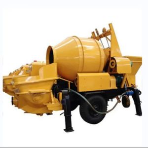 Building Construction Diesel Mobile Concrete Mixer Pump Concrete Mixer with Pump